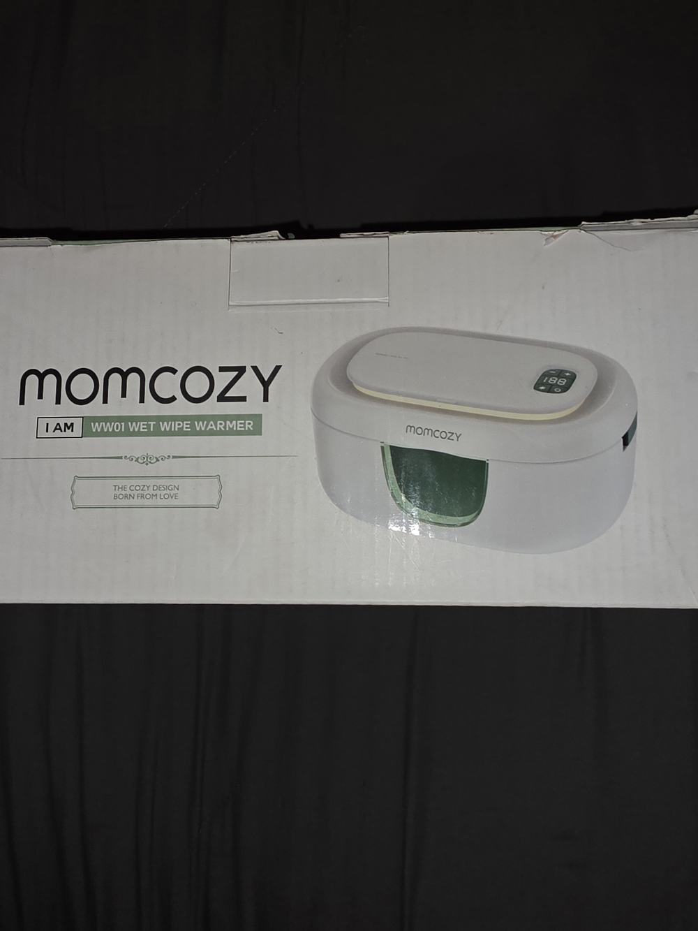 Momcozy White Wet Wipe Warmer - Gentle Baby Care
